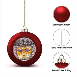 Monkey - Watercolor Animals Wild Interior Decor Gift Ideas Design Asian Christmas Ball (Small)