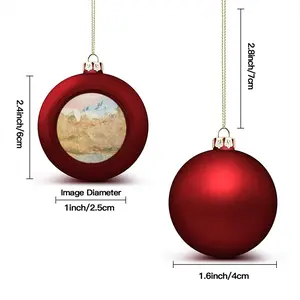 Gold Station Christmas Ball (Small)