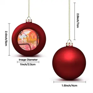 Somtimes I Cant See Christmas Ball (Small)