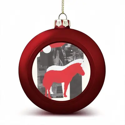 Wwf Przewalskis Horse Christmas Ball (Small)