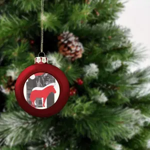 Wwf Przewalskis Horse Christmas Ball (Small)