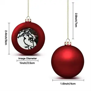 Two Profiles Christmas Ball (Small)