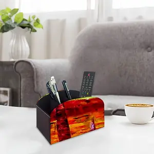 Kenya Remote Control Storage Box (Leather)