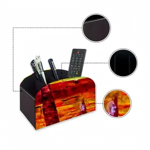 Kenya Remote Control Storage Box (Leather)