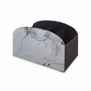 Baby - Drawing Pencil Remote Control Storage Box (Leather)