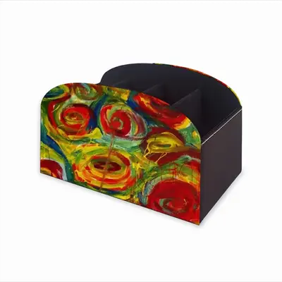 Whirls Remote Control Storage Box (Leather)