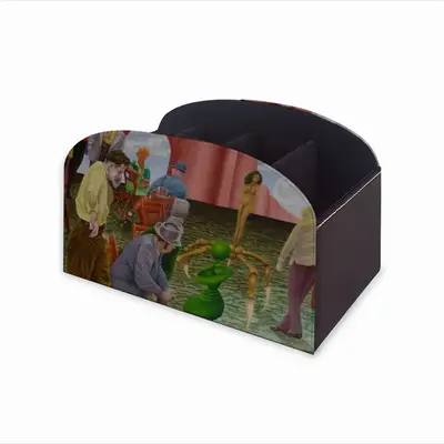 Along The Border Of Dream Remote Control Storage Box (Leather)