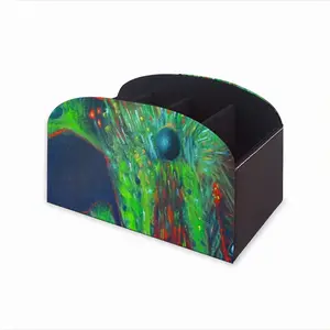 Cellular Universe Remote Control Storage Box (Leather)