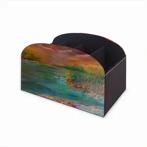 Eclipse Of The Sea Remote Control Storage Box (Leather)