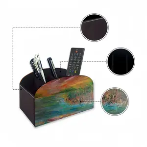 Eclipse Of The Sea Remote Control Storage Box (Leather)