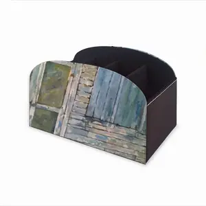 Grey Shack Remote Control Storage Box (Leather)