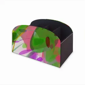 Abstractionation Remote Control Storage Box (Leather)