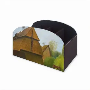 Klezmers In Shtetl Remote Control Storage Box (Leather)