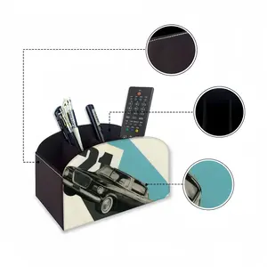 Analog Collage 622 Remote Control Storage Box (Leather)