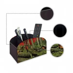 Firebreak Remote Control Storage Box (Leather)