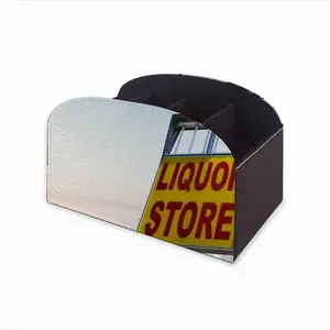 Liquor Store Remote Control Storage Box (Leather)