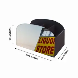 Liquor Store Remote Control Storage Box (Leather)