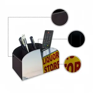 Liquor Store Remote Control Storage Box (Leather)