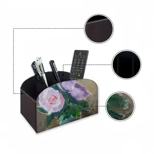 Rose Remote Control Storage Box (Leather)