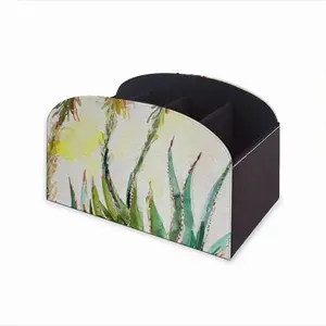 Aloe Remote Control Storage Box (Leather)