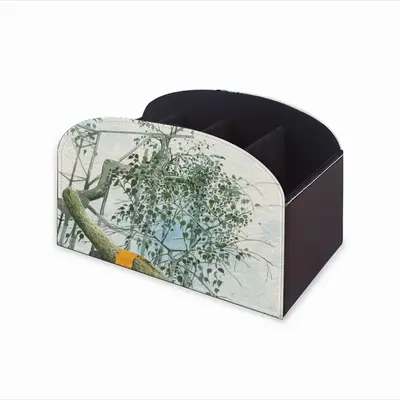 The Sacred Branch Remote Control Storage Box (Leather)