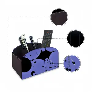 Space 6 Remote Control Storage Box (Leather)