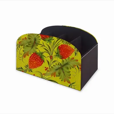 Raspberry Remote Control Storage Box (Leather)