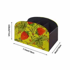 Raspberry Remote Control Storage Box (Leather)