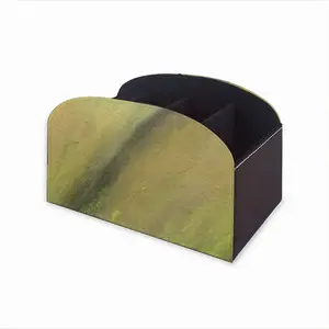 Green Landscape No6 Remote Control Storage Box (Leather)