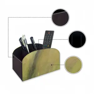 Green Landscape No6 Remote Control Storage Box (Leather)