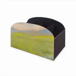 Flower Field Remote Control Storage Box (Leather)