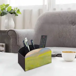 Flower Field Remote Control Storage Box (Leather)