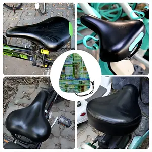 Canning Cannabis Control Bicycle Seat Rain Cover Cushion