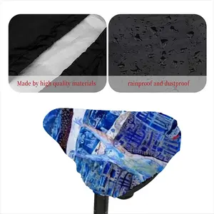 True Blue Bicycle Seat Rain Cover Cushion