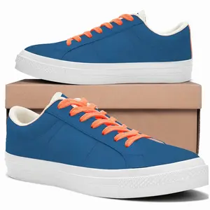 Men Flag 10 Low Top Canvas Shoes