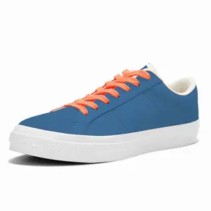 Men Flag 10 Low Top Canvas Shoes