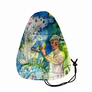 Boy With Bird Bicycle Seat Rain Cover Cushion