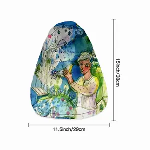 Boy With Bird Bicycle Seat Rain Cover Cushion