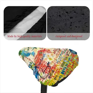 Artjpg Bicycle Seat Rain Cover Cushion