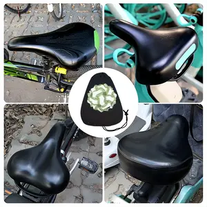 Light In Dark Bicycle Seat Rain Cover Cushion