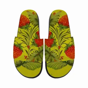 Men Raspberry Slip On Slippers