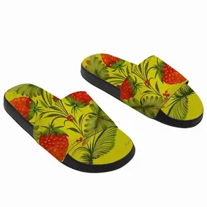 Men Raspberry Slip On Slippers