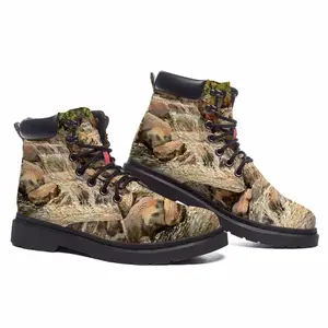 Men Rocky River Realism Impressionism Mid Top Boots