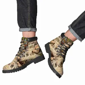 Men Rocky River Realism Impressionism Mid Top Boots