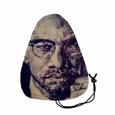 Malcolm X Portrait Bicycle Seat Rain Cover Cushion