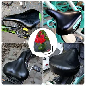 Roses From An Abandoned Garden Bicycle Seat Rain Cover Cushion