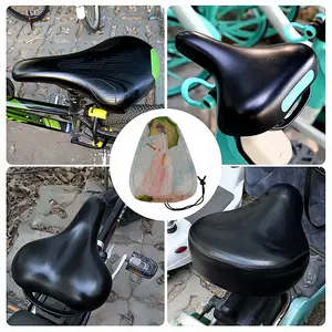 Lady Bicycle Seat Rain Cover Cushion