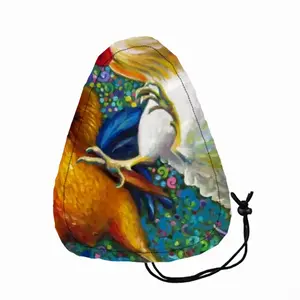 Fighting Roosters Bicycle Seat Rain Cover Cushion