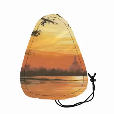 Setting Sun Of Tranquility Bicycle Seat Rain Cover Cushion