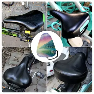 Over The Horizon Bicycle Seat Rain Cover Cushion